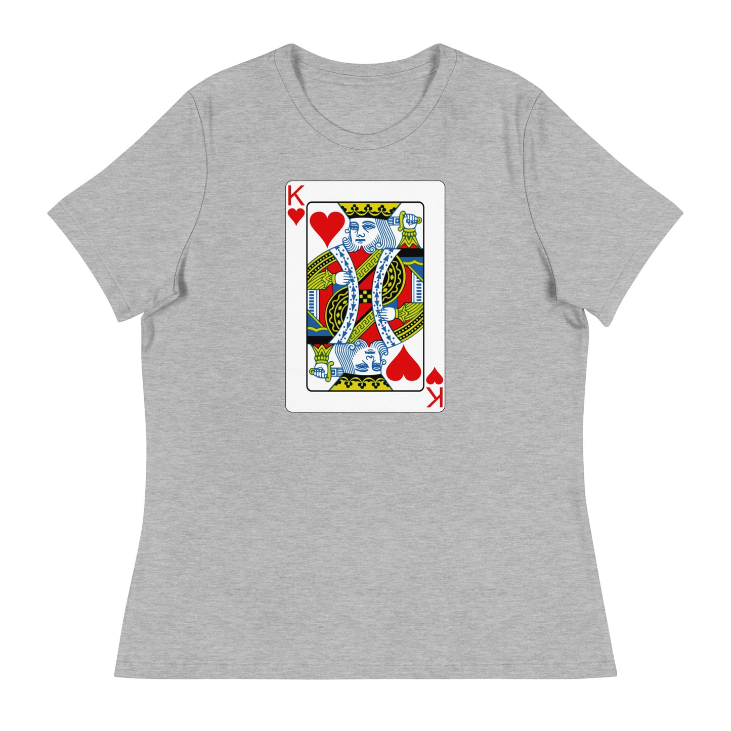 Women’s Suicide King fitted t-shirt