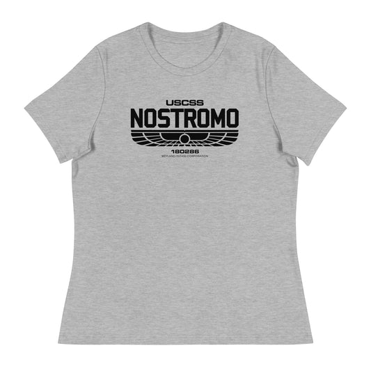 Women’s USCSS Nostromo fitted t-shirt