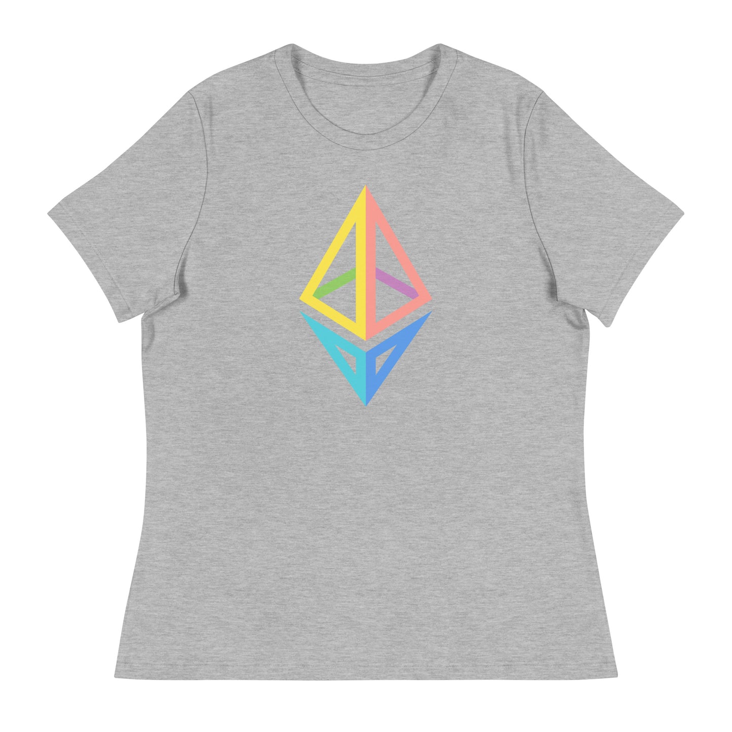 Women’s Ethereum fitted t-shirt