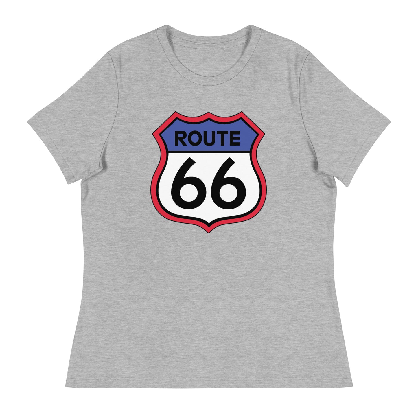 Women’s Route 66 fitted t-shirt