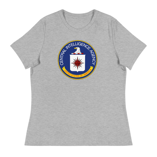 Women’s CIA seal fitted t-shirt