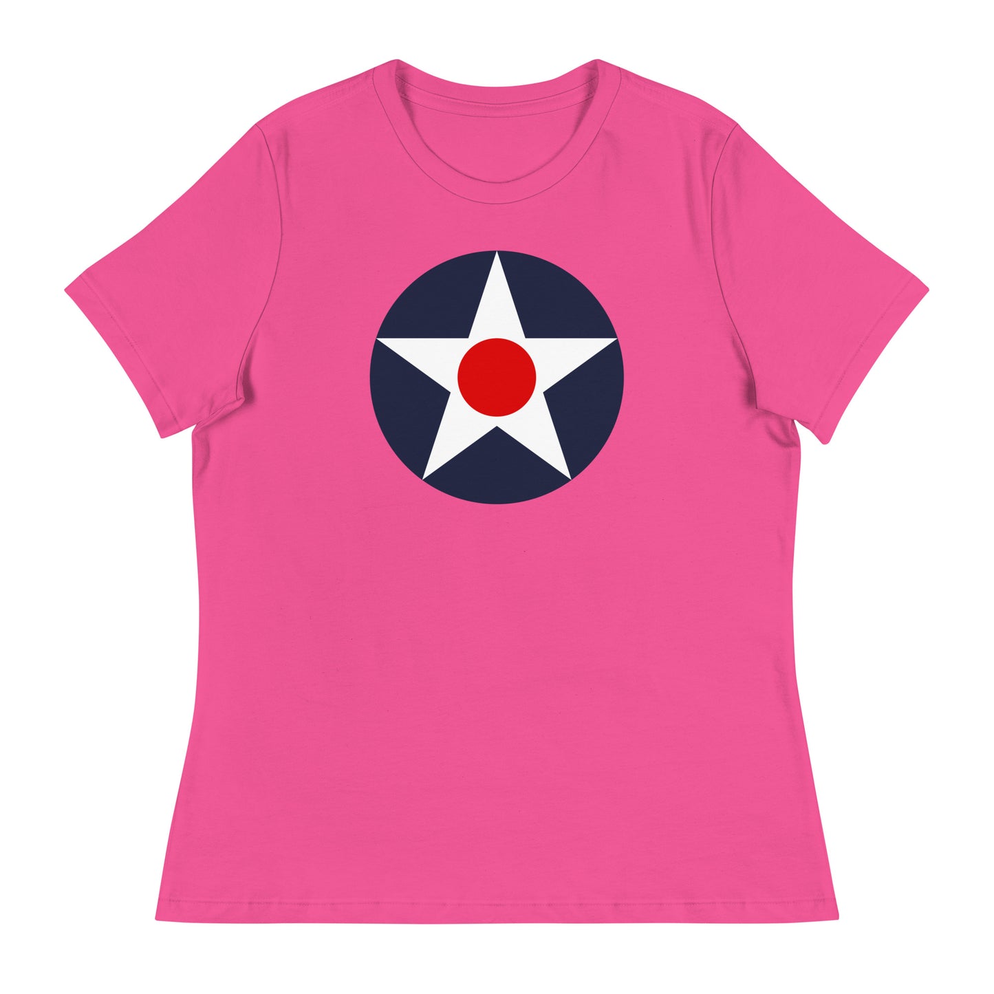 Women’s USAAF roundel fitted t-shirt