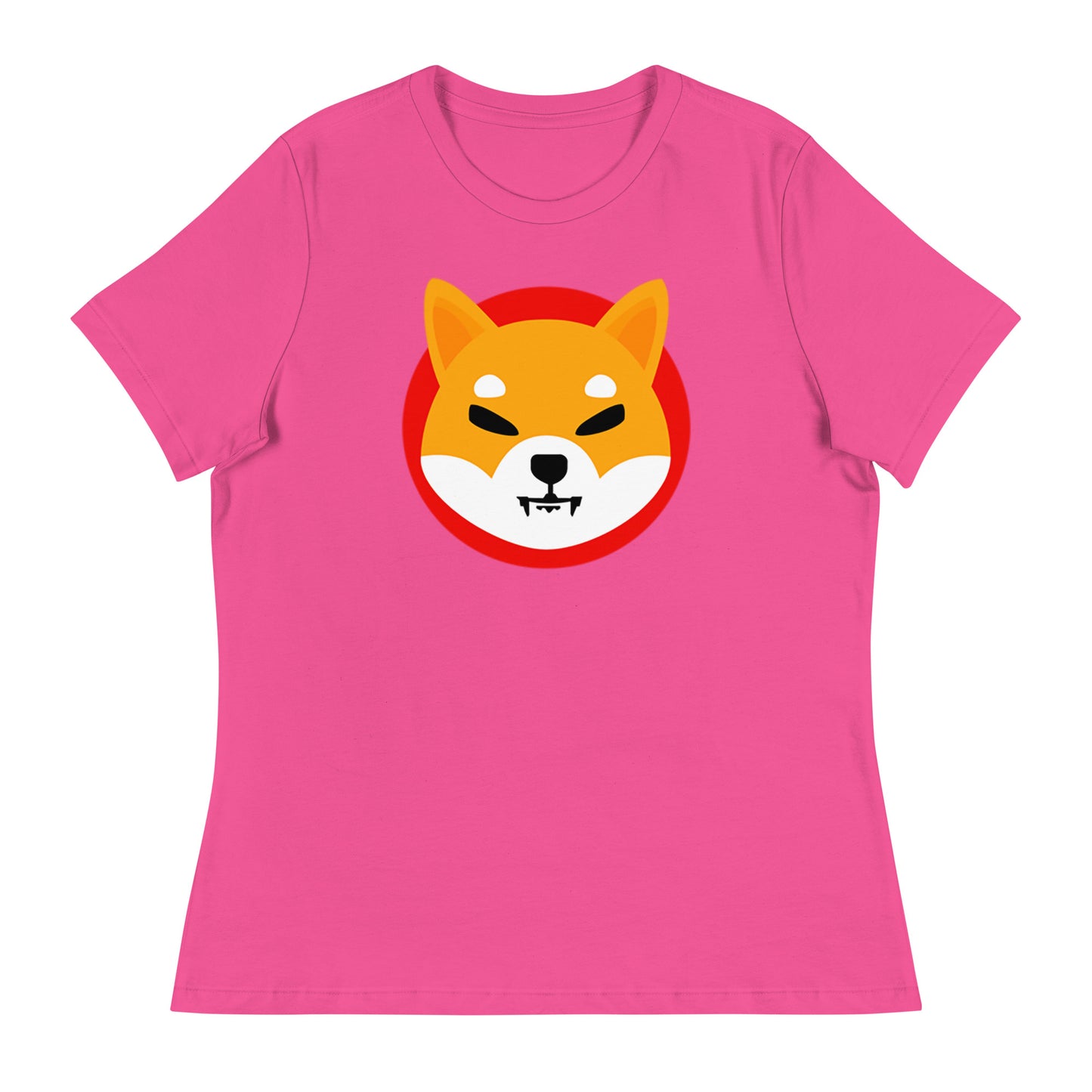 Women’s Shiba Inu fitted t-shirt