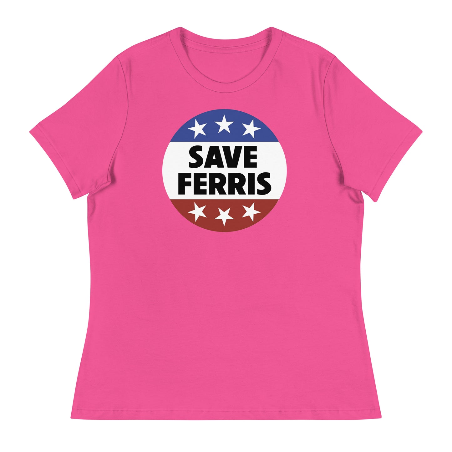 Women’s Save Ferris fitted t-shirt