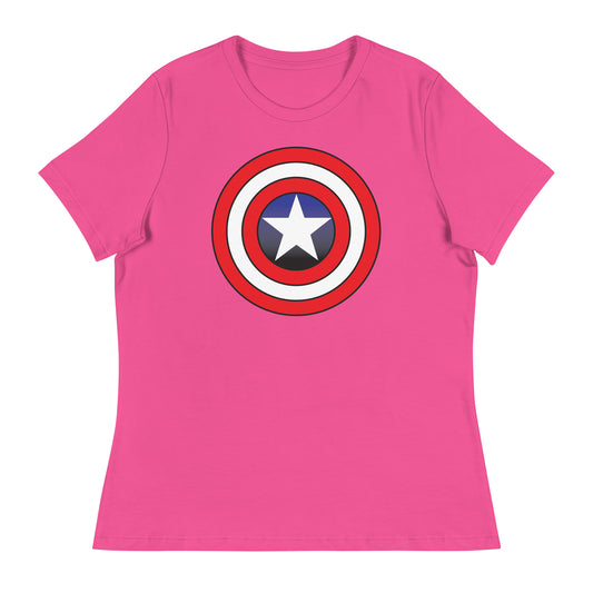 Women’s Captain's Shield fitted t-shirt