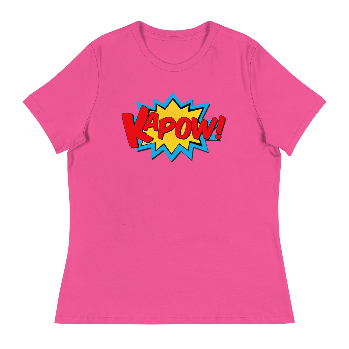 Women’s Kapow fitted t-shirt