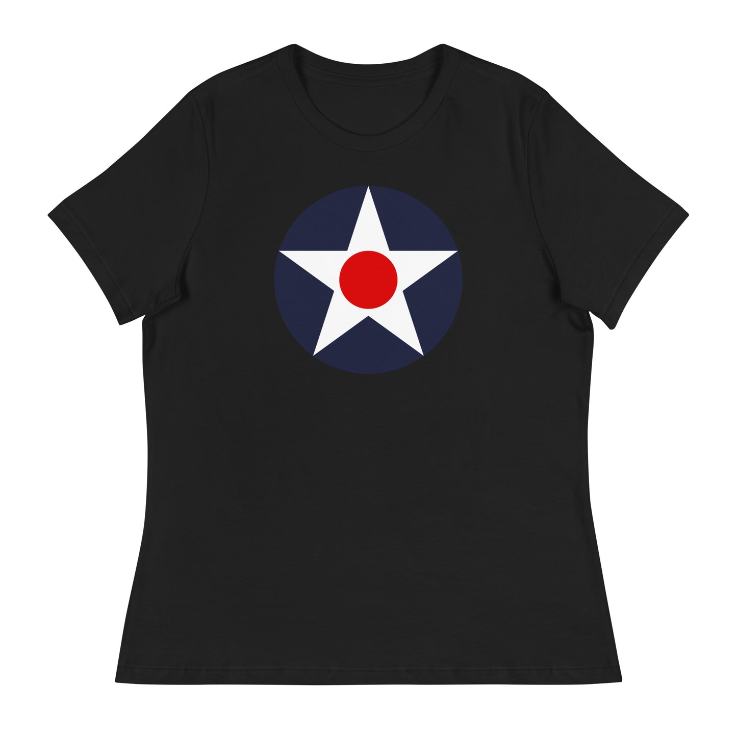 Women’s USAAF roundel fitted t-shirt