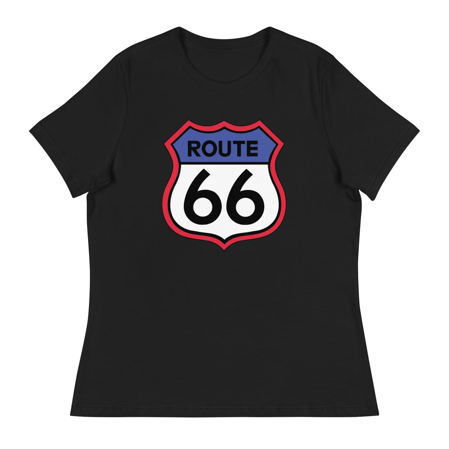 Women’s Route 66 fitted t-shirt