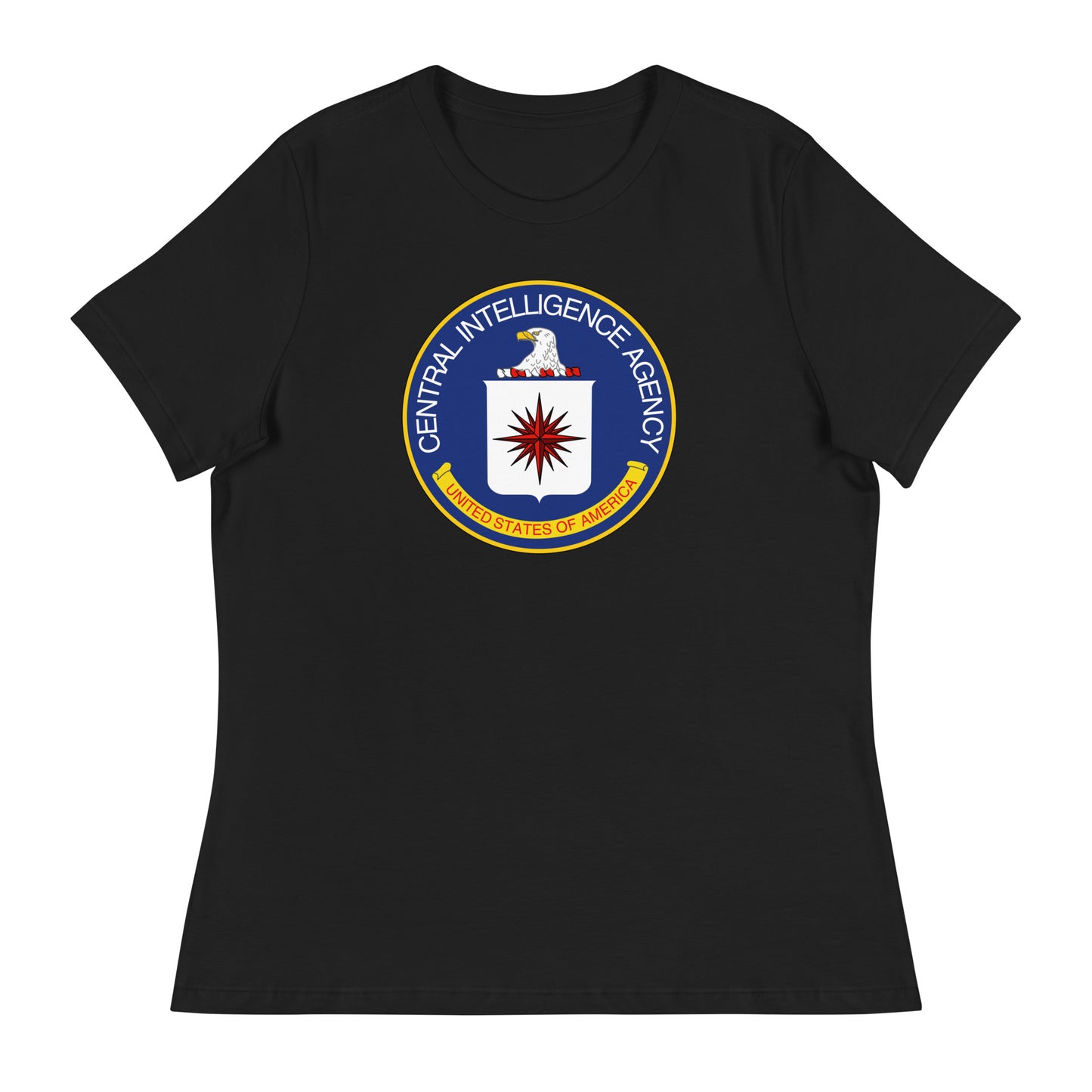 Women’s CIA seal fitted t-shirt