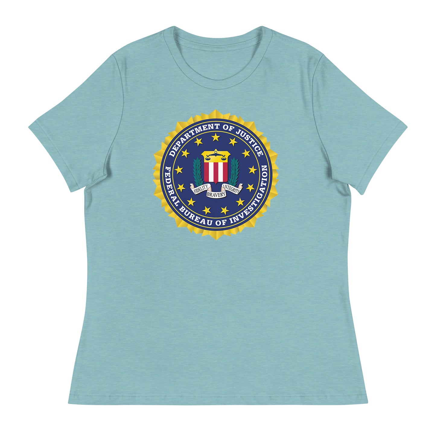 Women’s FBI fitted t-shirt