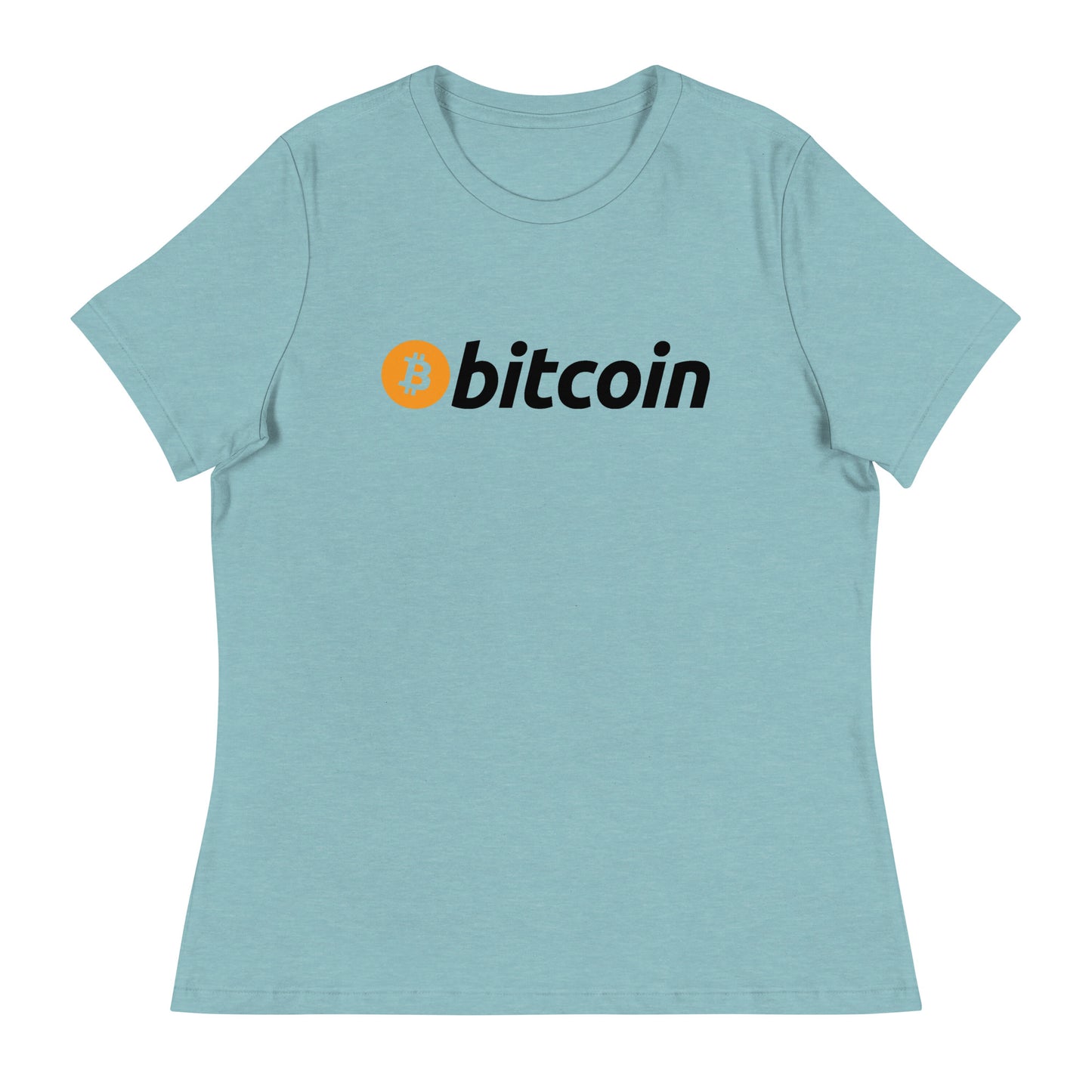 Women’s Bitcoin Logo fitted t-shirt