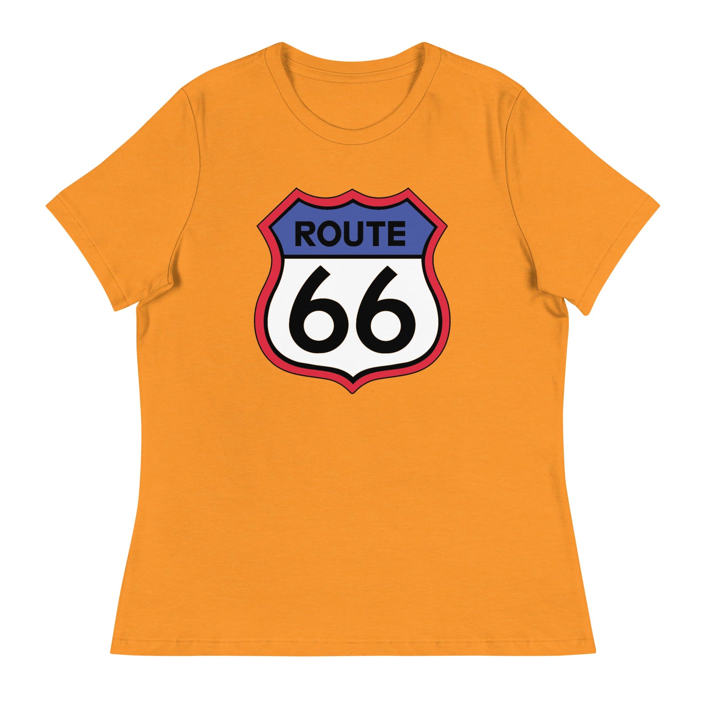 Women’s Route 66 fitted t-shirt