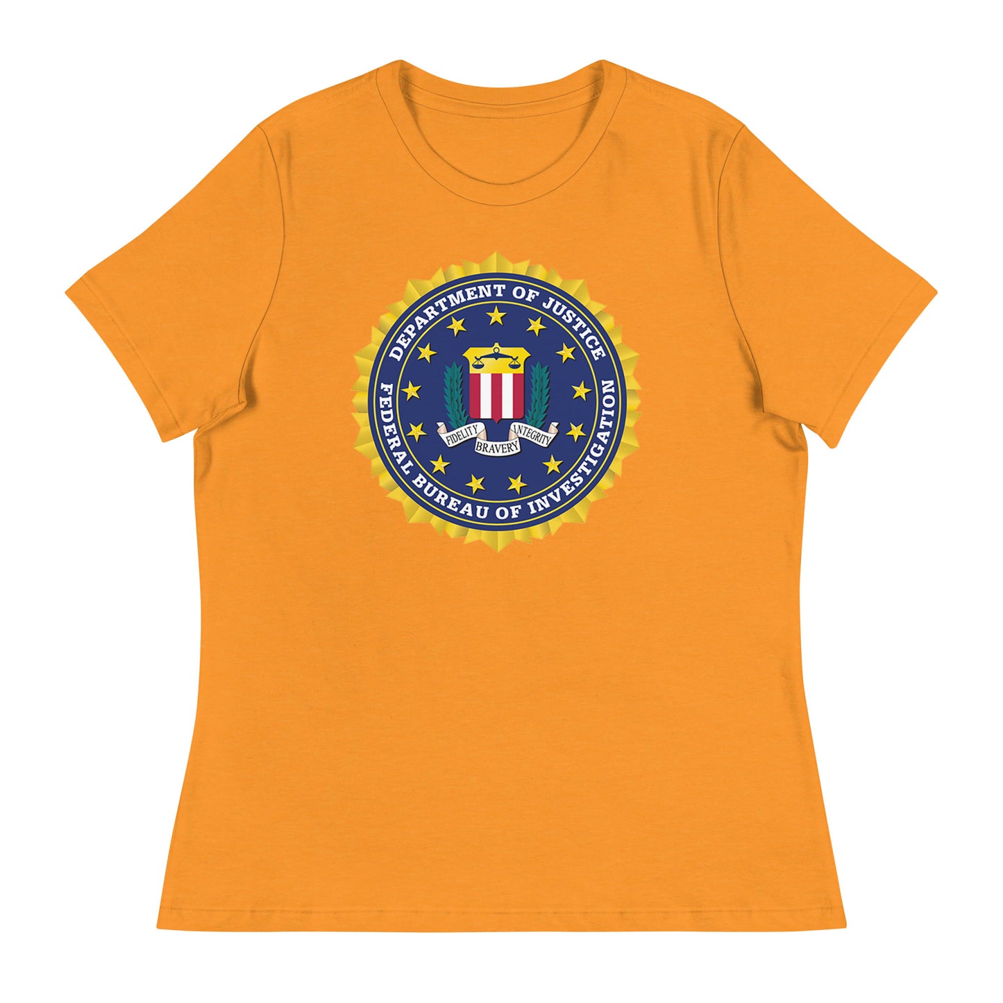 Women’s FBI fitted t-shirt