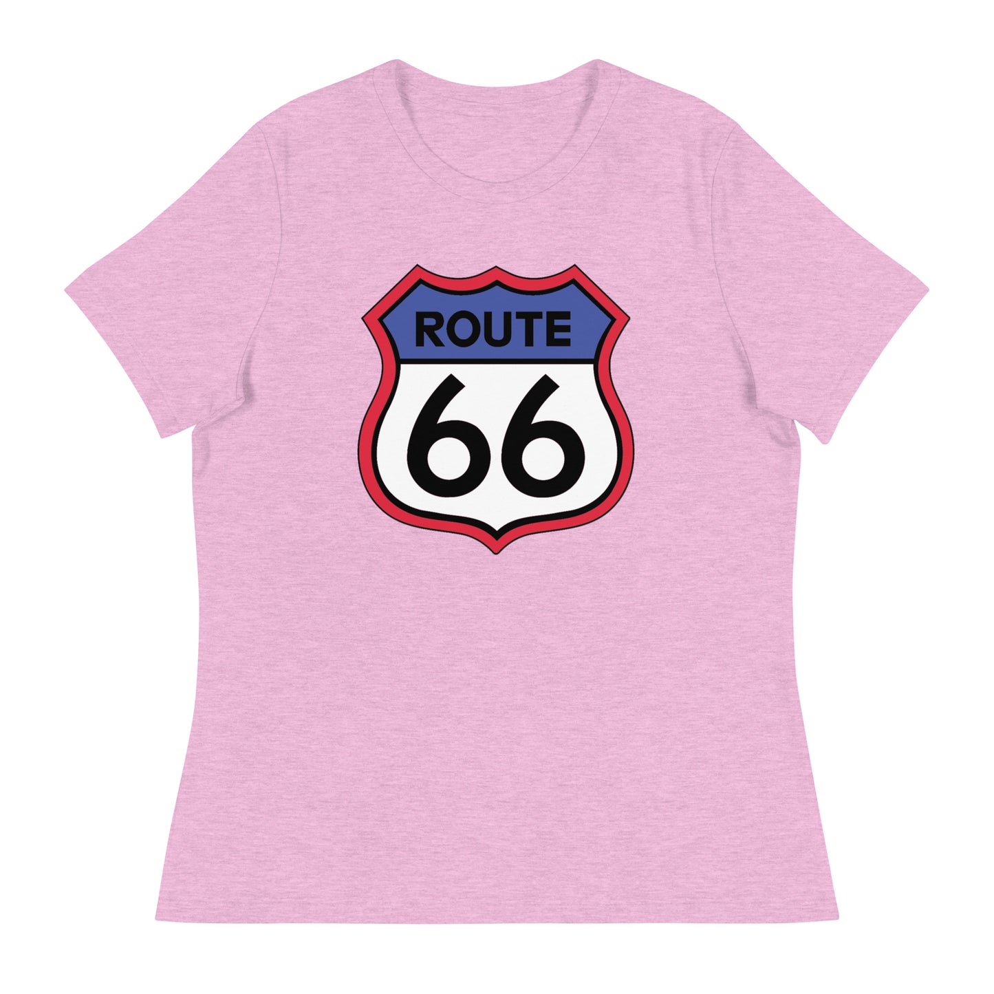 Women’s Route 66 fitted t-shirt