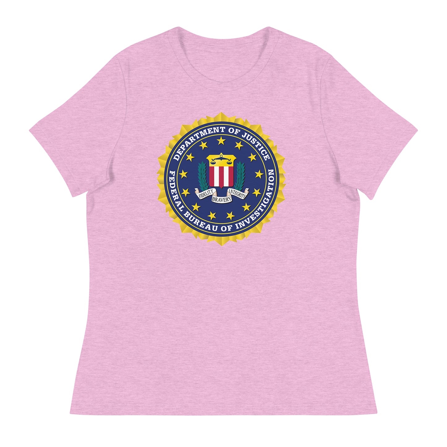 Women’s FBI fitted t-shirt