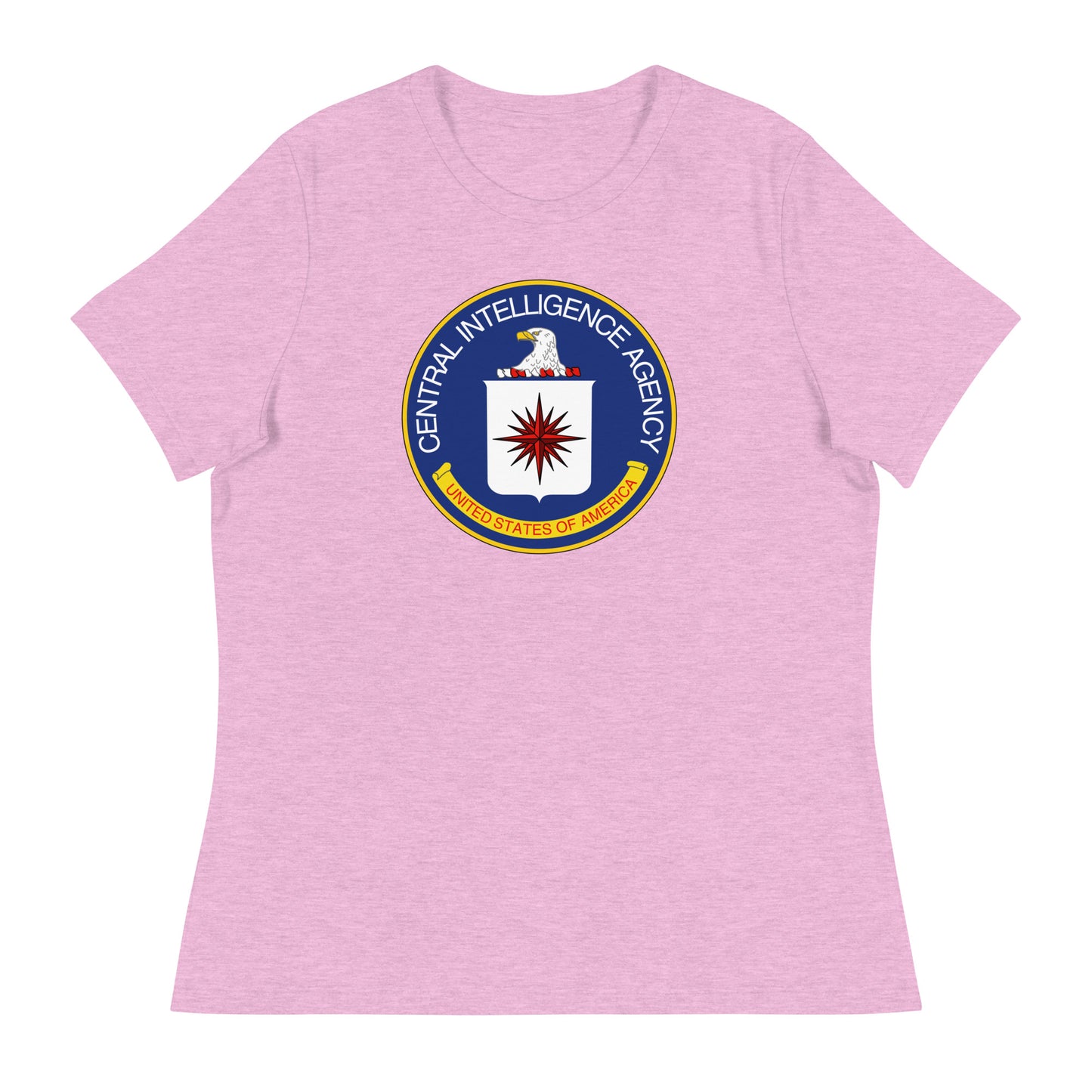 Women’s CIA seal fitted t-shirt