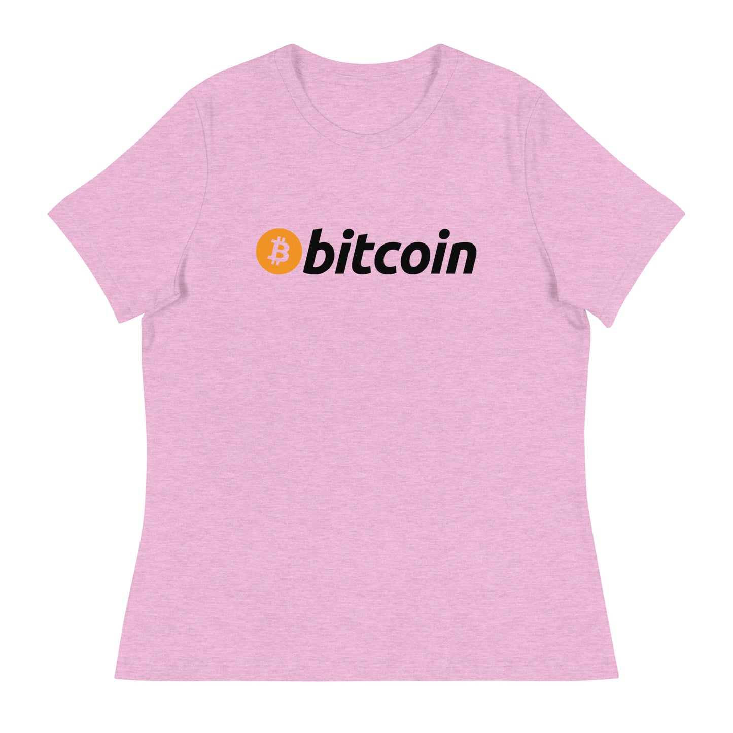 Women’s Bitcoin Logo fitted t-shirt