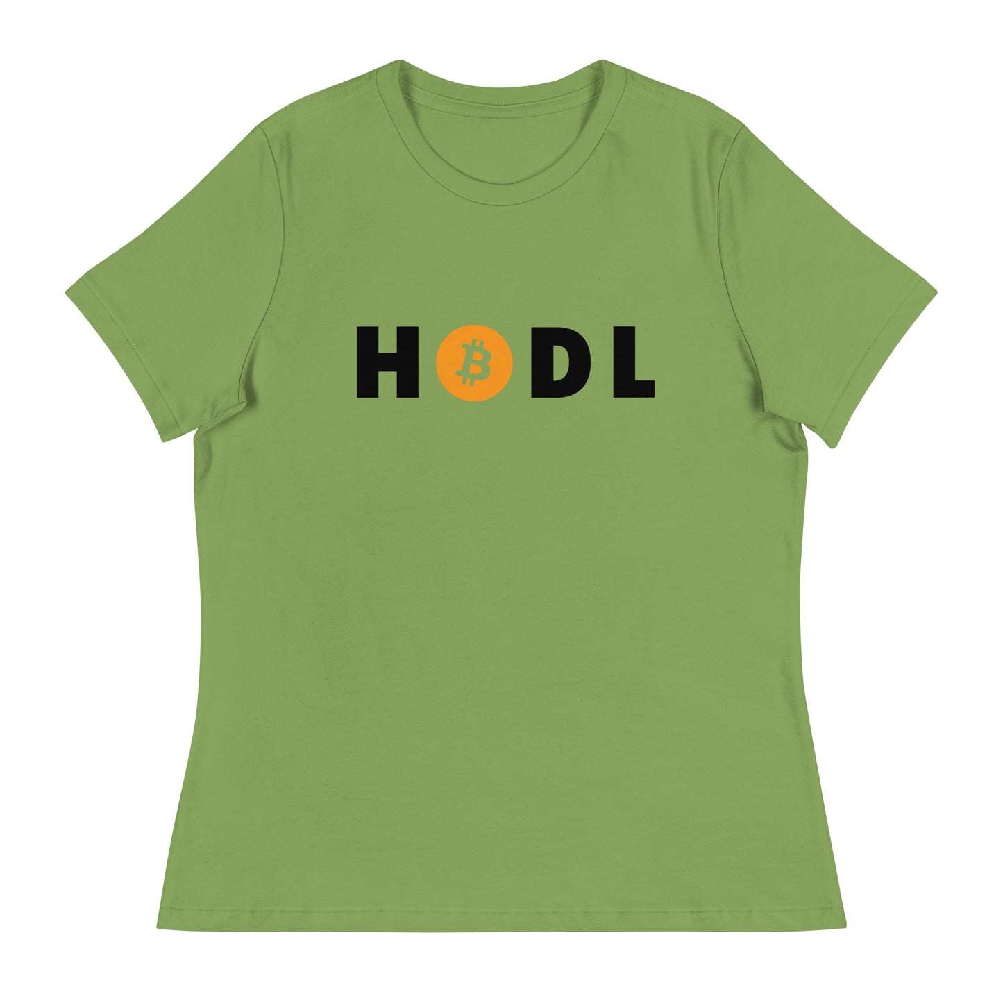 Women’s HODL Bitcoin fitted t-shirt