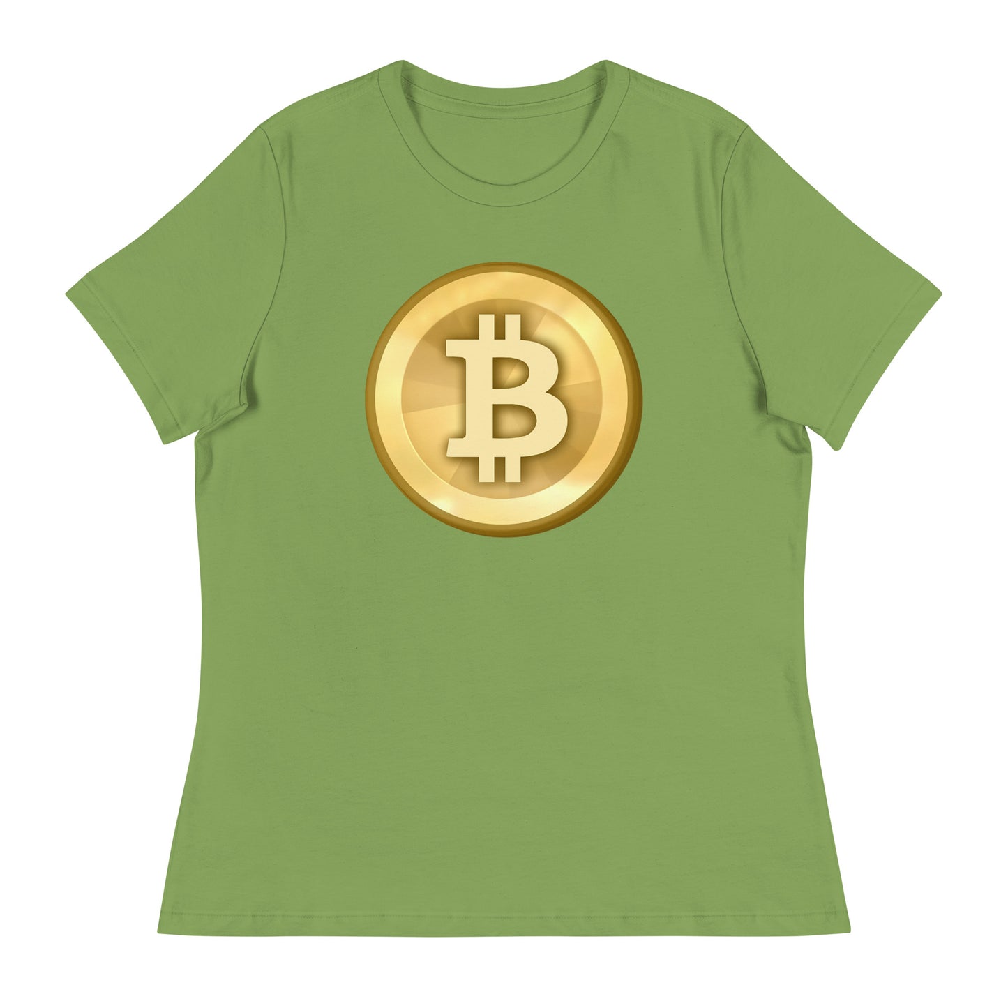 Women’s Bitcoin Logo fitted t-shirt