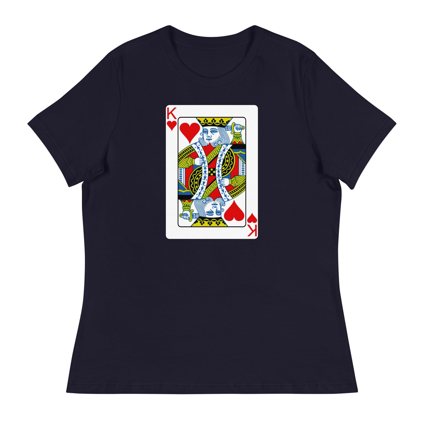 Women’s Suicide King fitted t-shirt