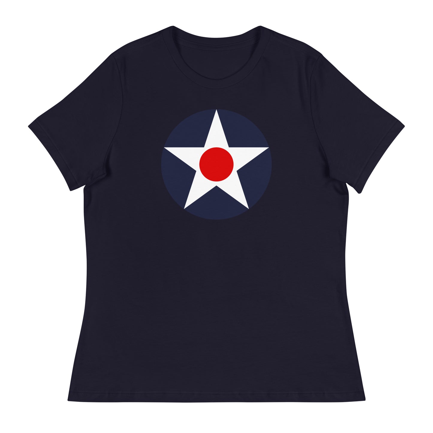 Women’s USAAF roundel fitted t-shirt