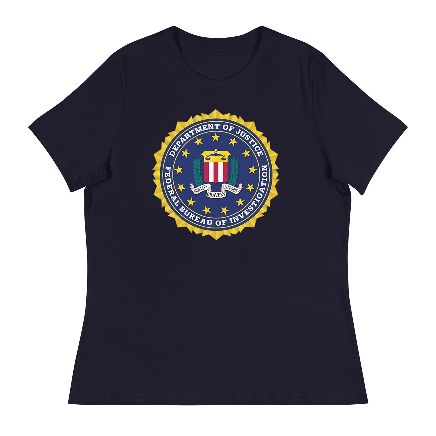 Women’s FBI fitted t-shirt