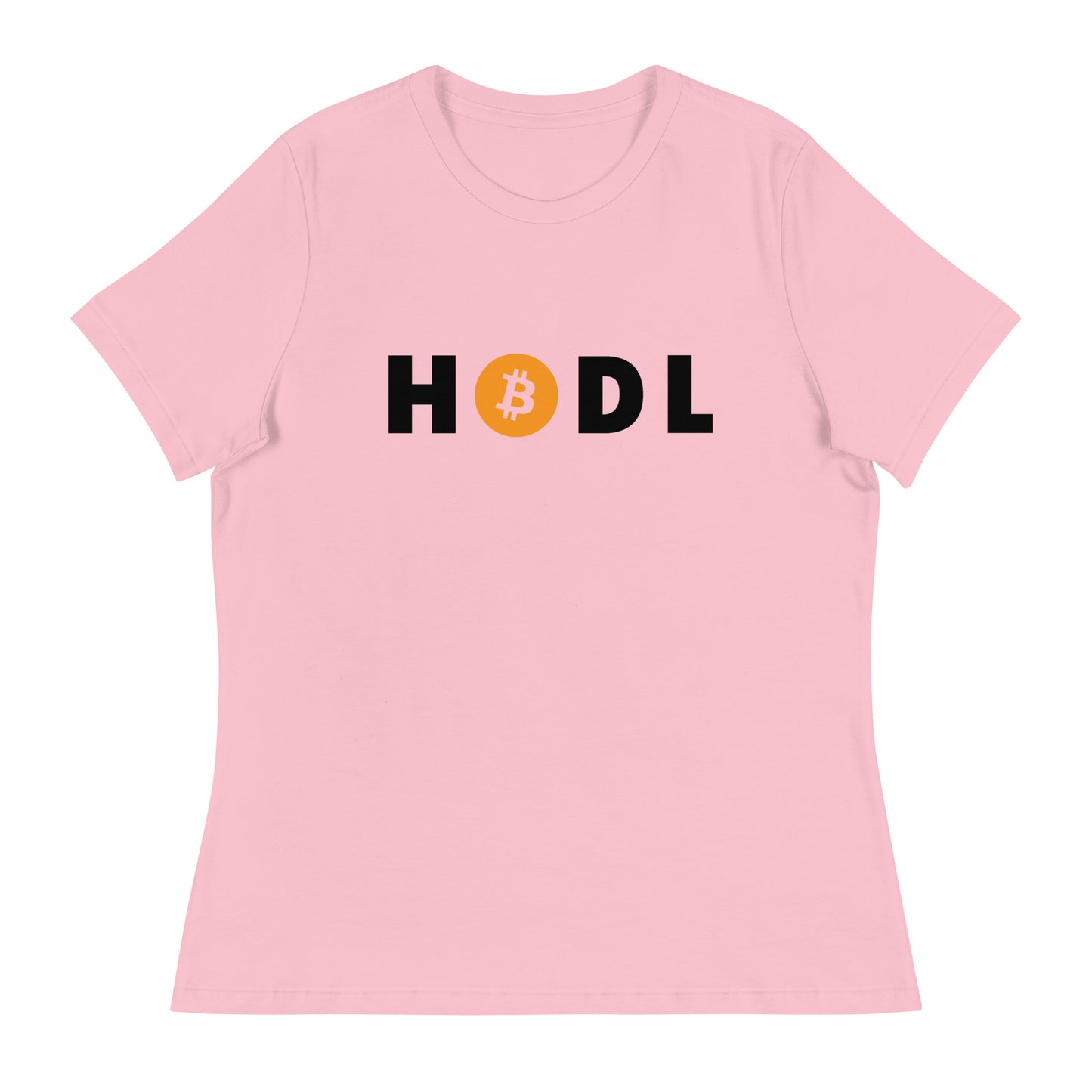 Women’s HODL Bitcoin fitted t-shirt