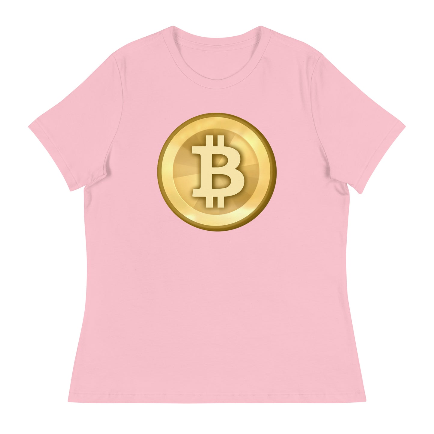 Women’s Bitcoin Logo fitted t-shirt