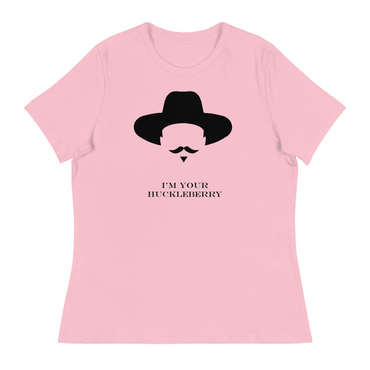 Women’s I'm your huckleberry fitted t-shirt