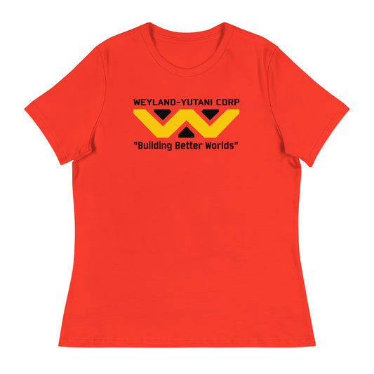 Women’s Weyland Corp fitted t-shirt