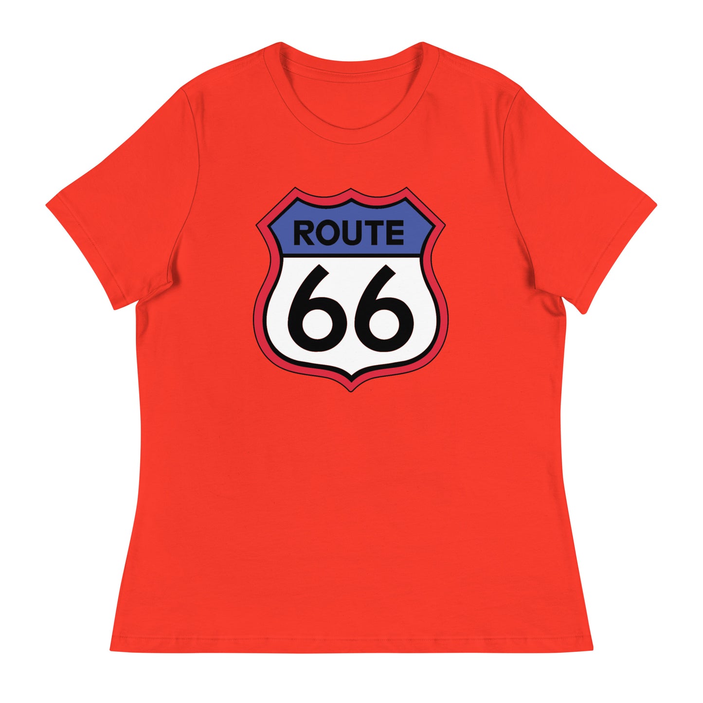 Women’s Route 66 fitted t-shirt