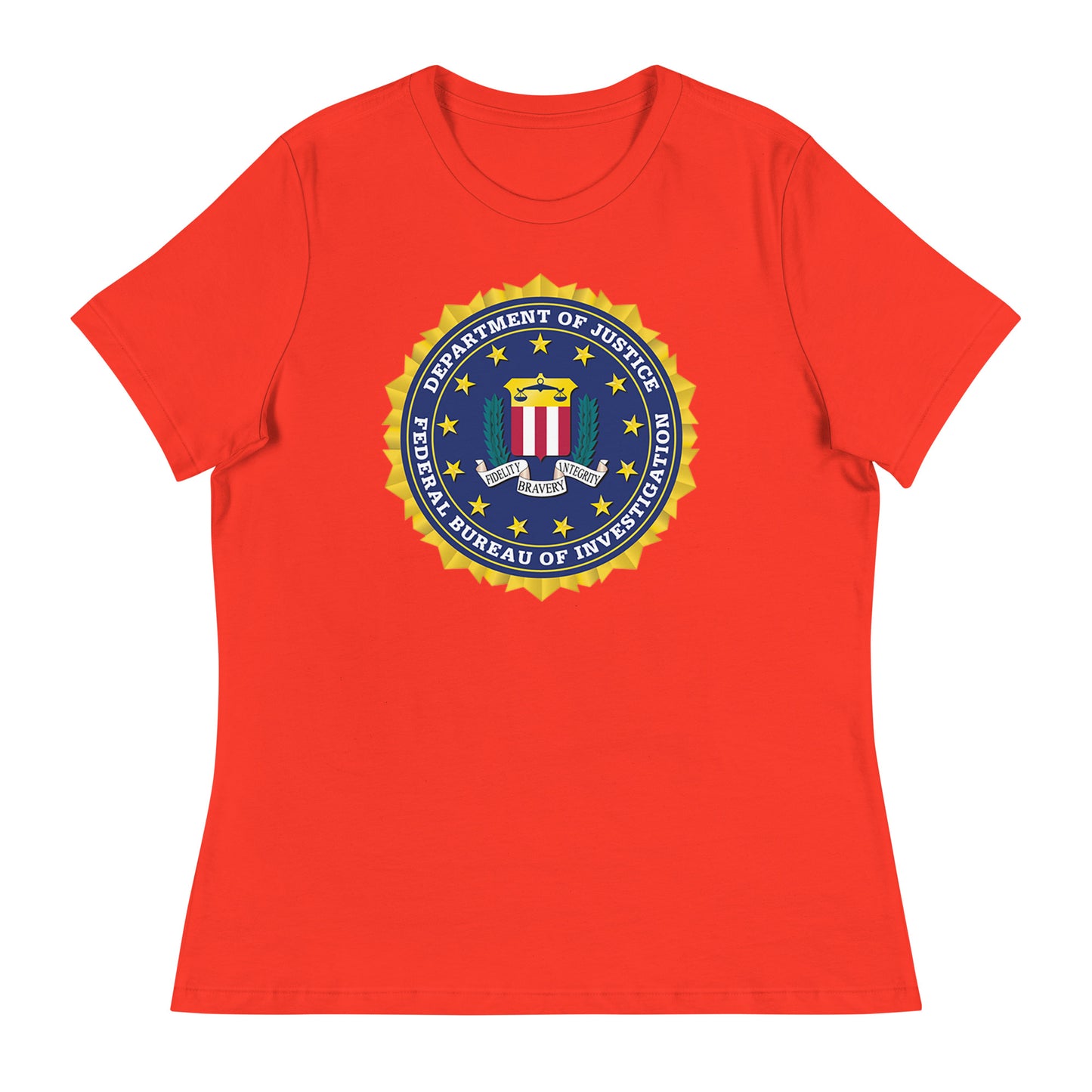 Women’s FBI fitted t-shirt