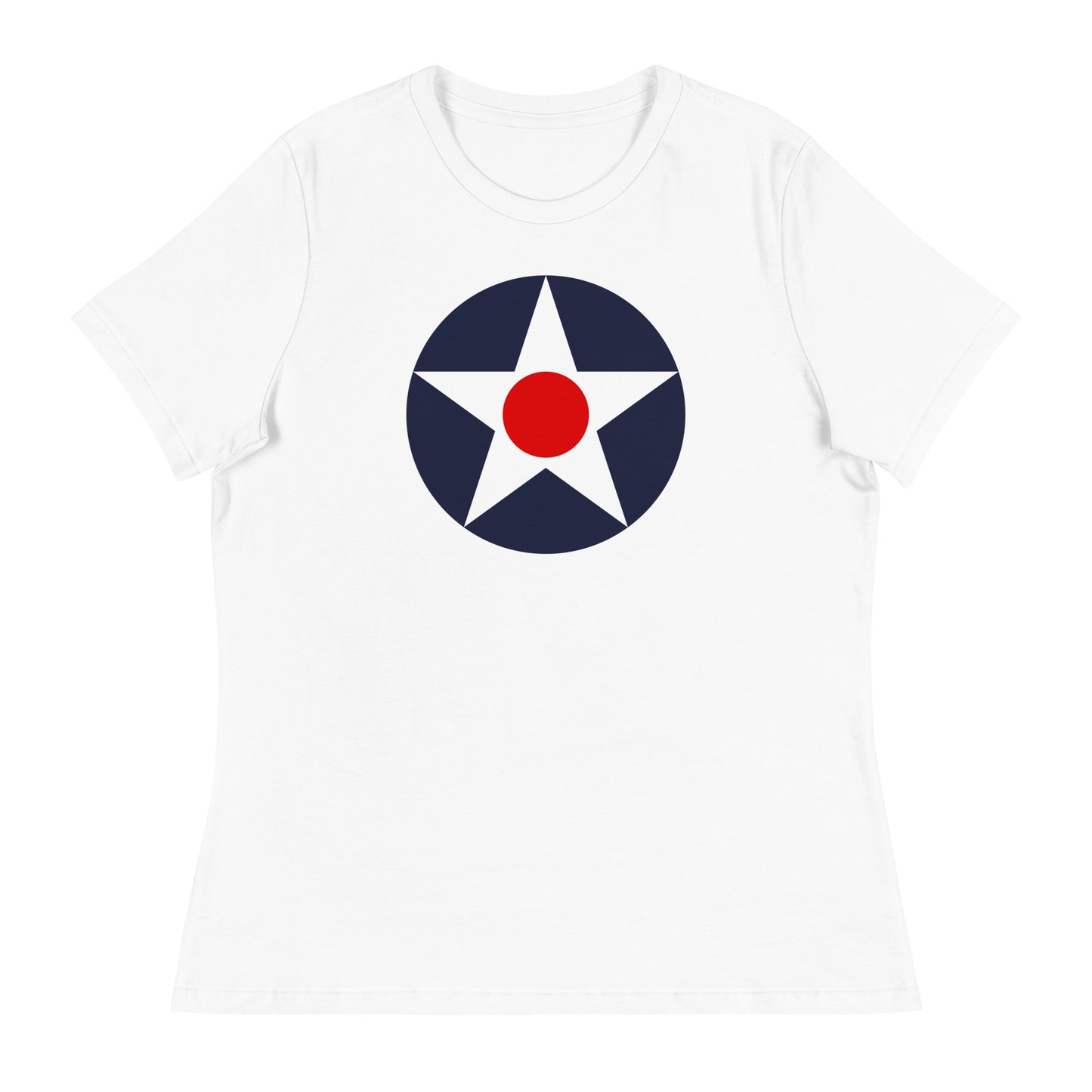 Women’s USAAF roundel fitted t-shirt