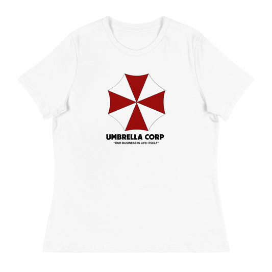 Women’s Umbrella Corporation fitted t-shirt