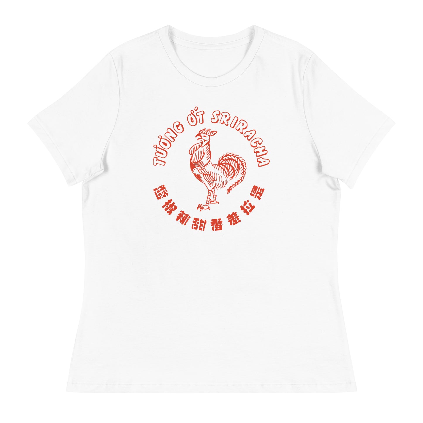 Women’s Sriracha fitted t-shirt