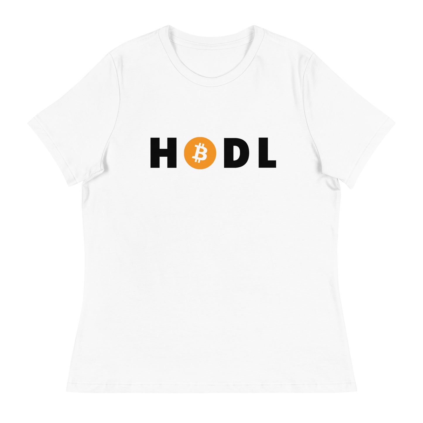 Women’s HODL Bitcoin fitted t-shirt