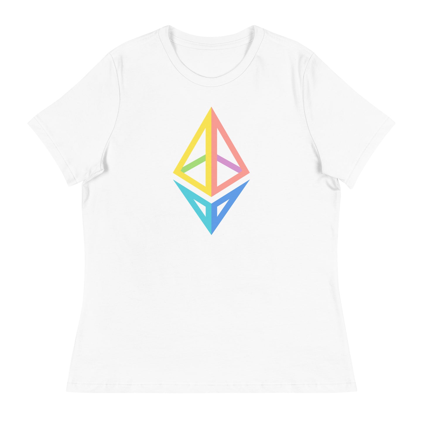 Women’s Ethereum fitted t-shirt