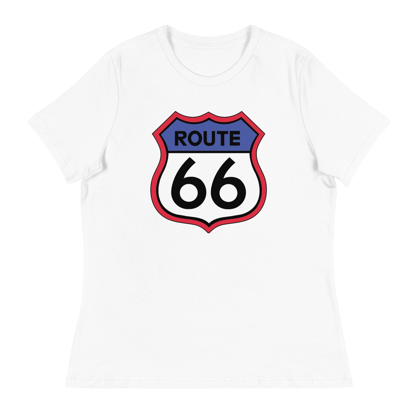 Women’s Route 66 fitted t-shirt