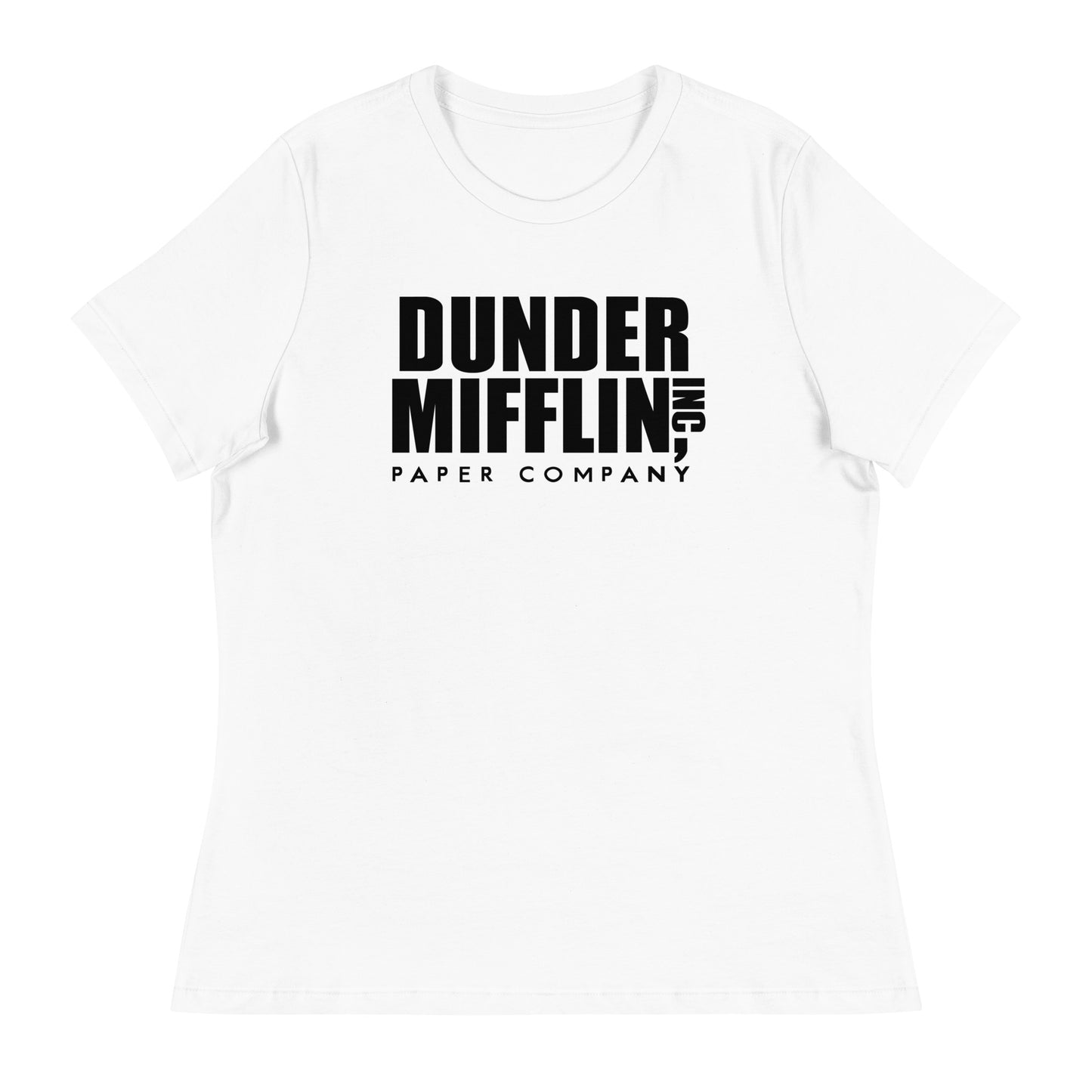 Women’s Dunder Mifflin fitted t-shirt