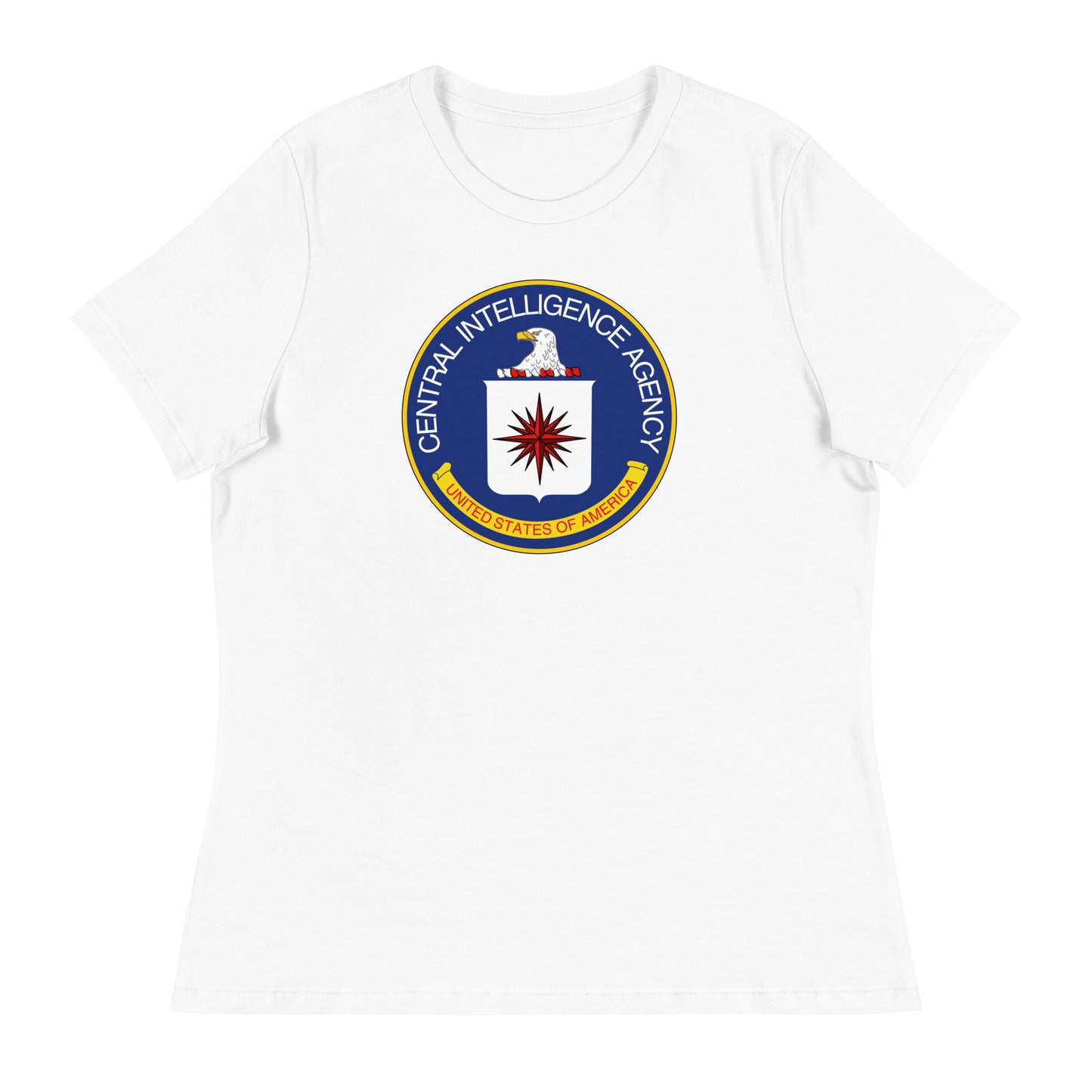 Women’s CIA seal fitted t-shirt