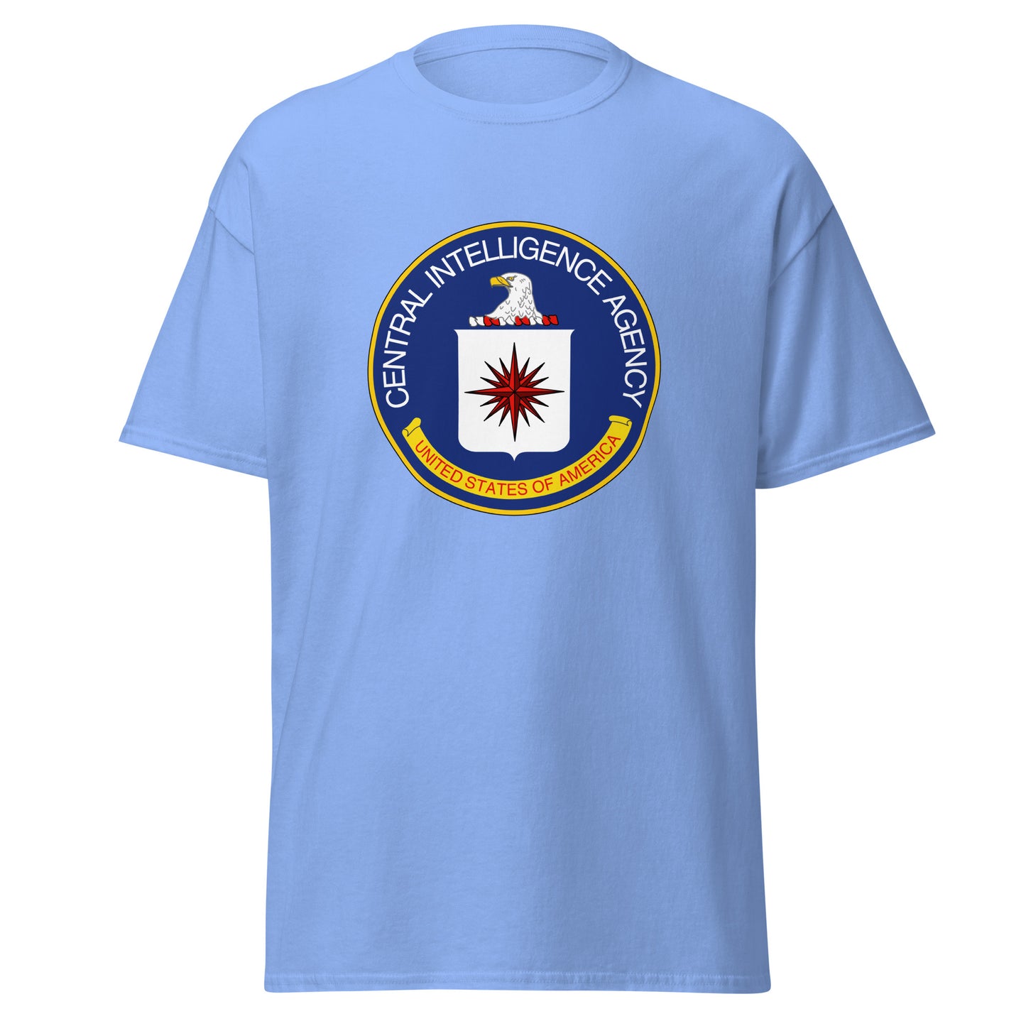 Klassisches T-Shirt mit CIA-Siegel