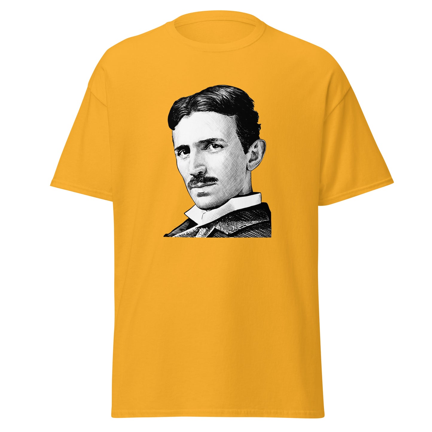 Klassisches T-Shirt von Nikola Tesla