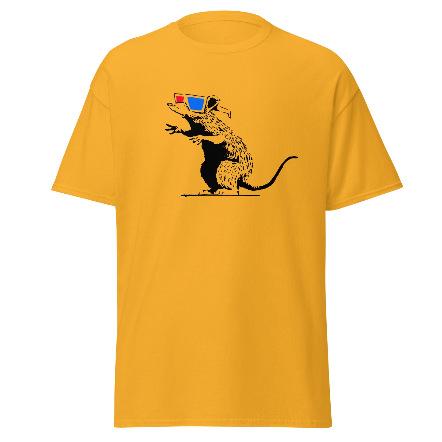 Banksy 3D rat classic tee