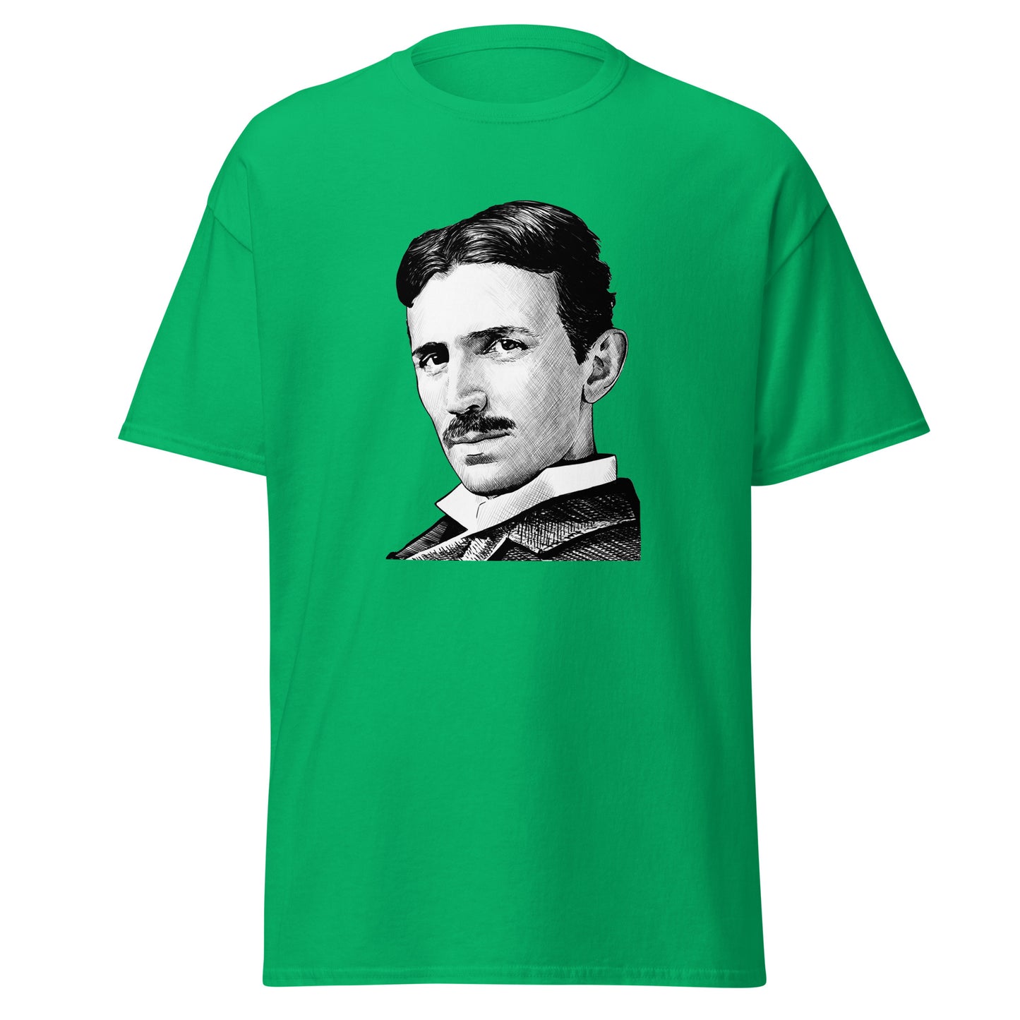 Klassisches T-Shirt von Nikola Tesla