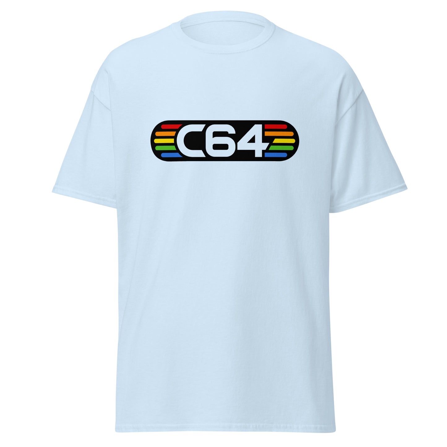 C64 - Klassisches T-Stück mit Commodore 64-Logo