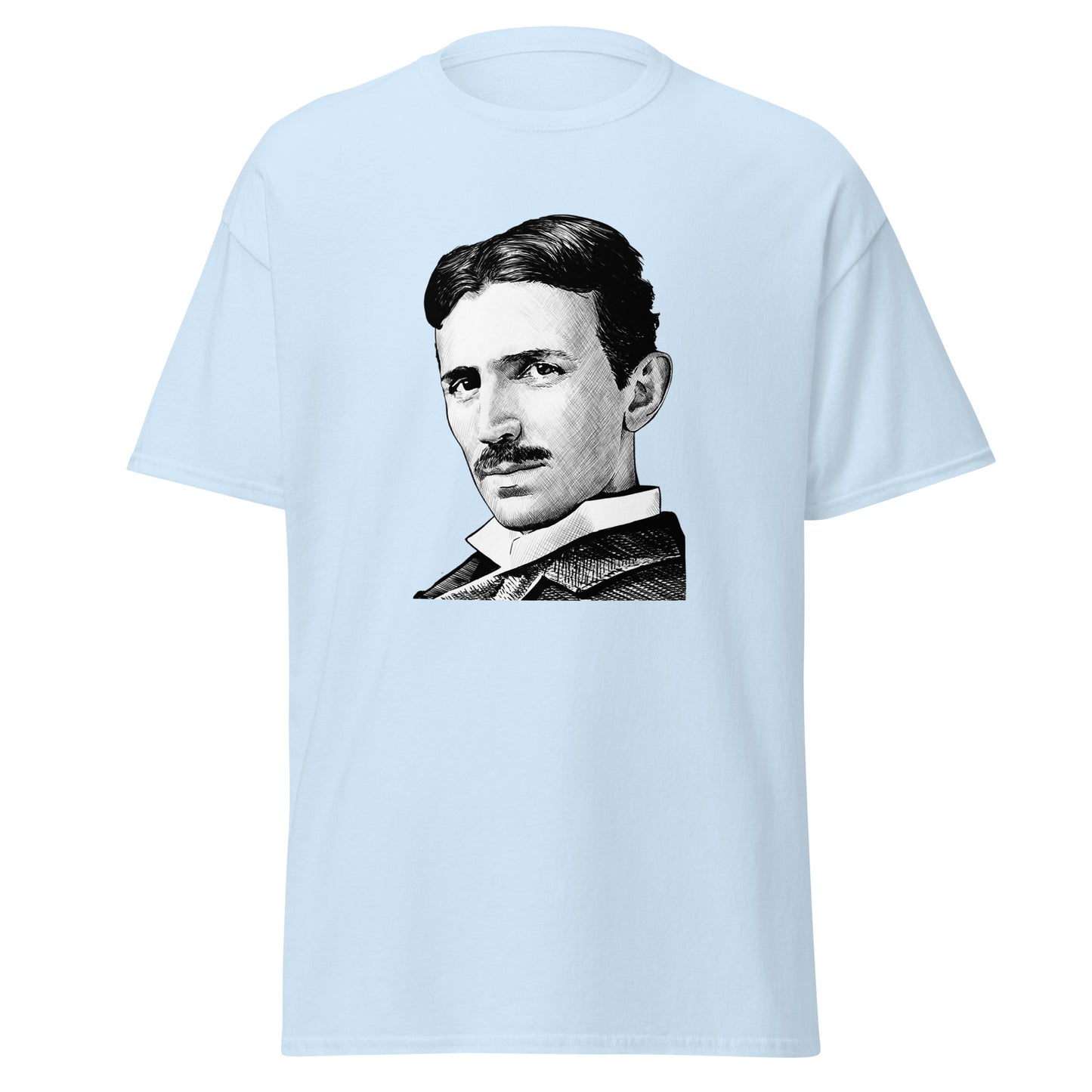 Klassisches T-Shirt von Nikola Tesla