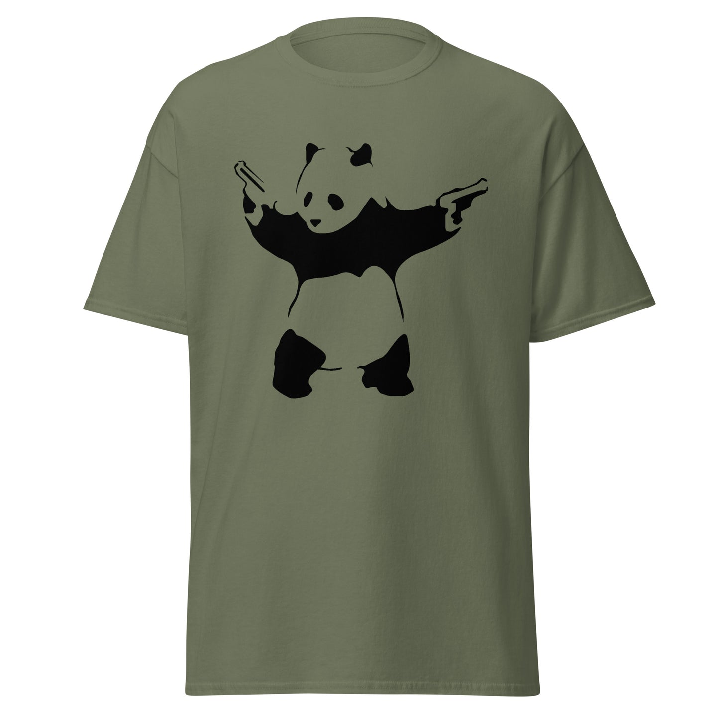 Banksy Pistolenpanda klassisches T-Shirt