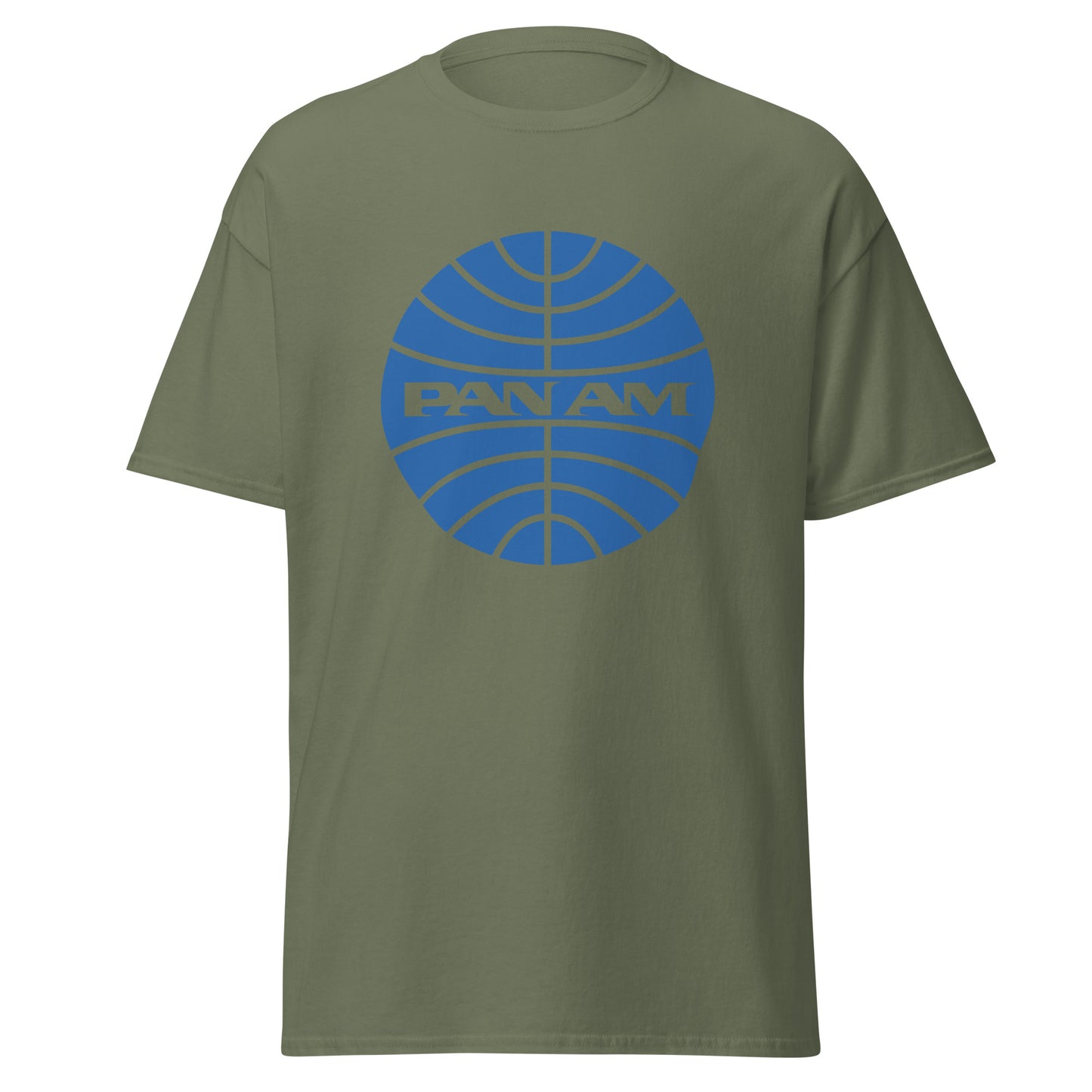 Klassisches T-Shirt mit Pan Am-Logo