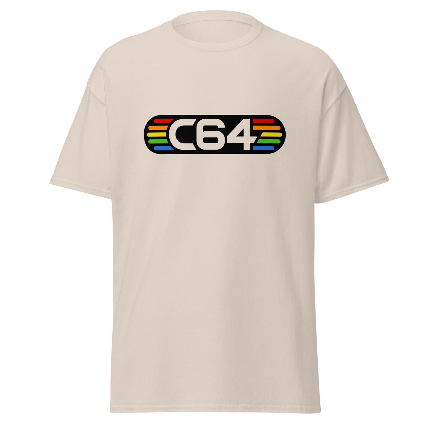 C64 - Klassisches T-Stück mit Commodore 64-Logo