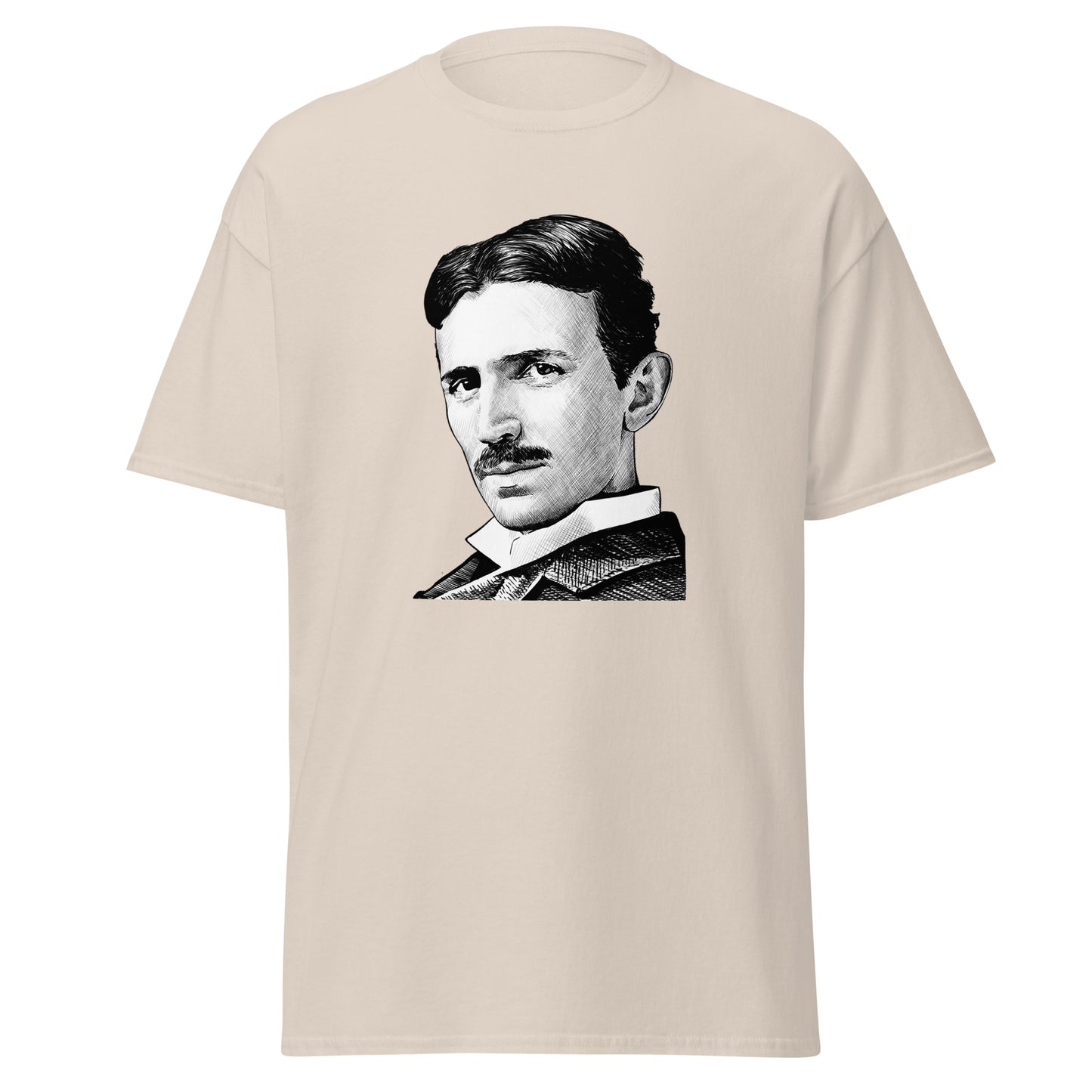 Klassisches T-Shirt von Nikola Tesla